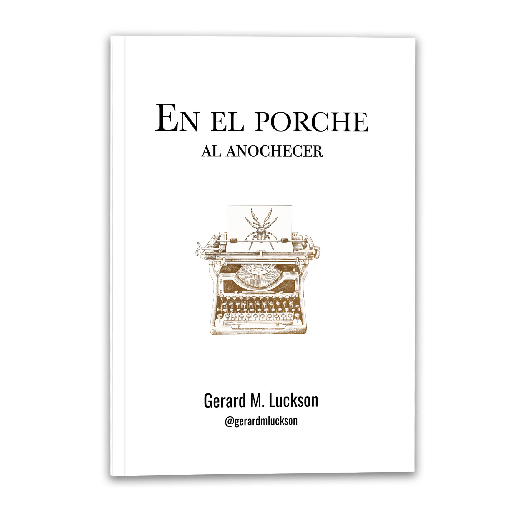 En el porche, al anochecer, Gerard M. Luckson